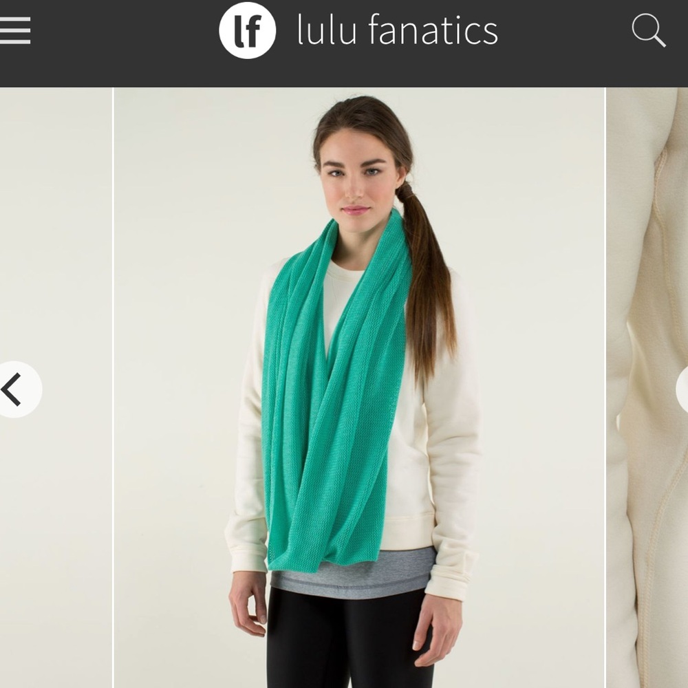 Lululemon Om Onward Scarf
